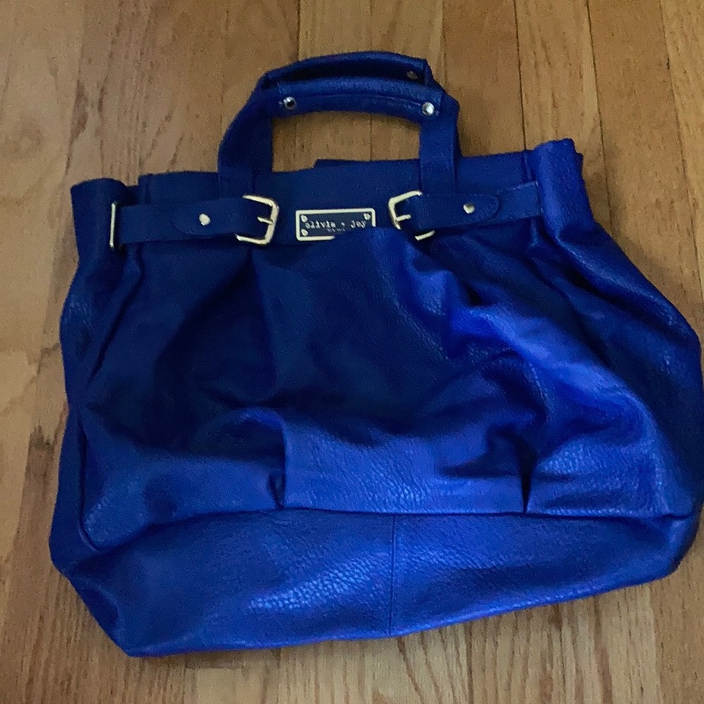 Olivia and joy blue hand bag
